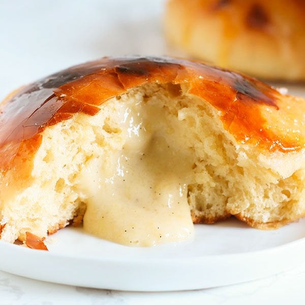 Baked Creme Brulee Doughnuts