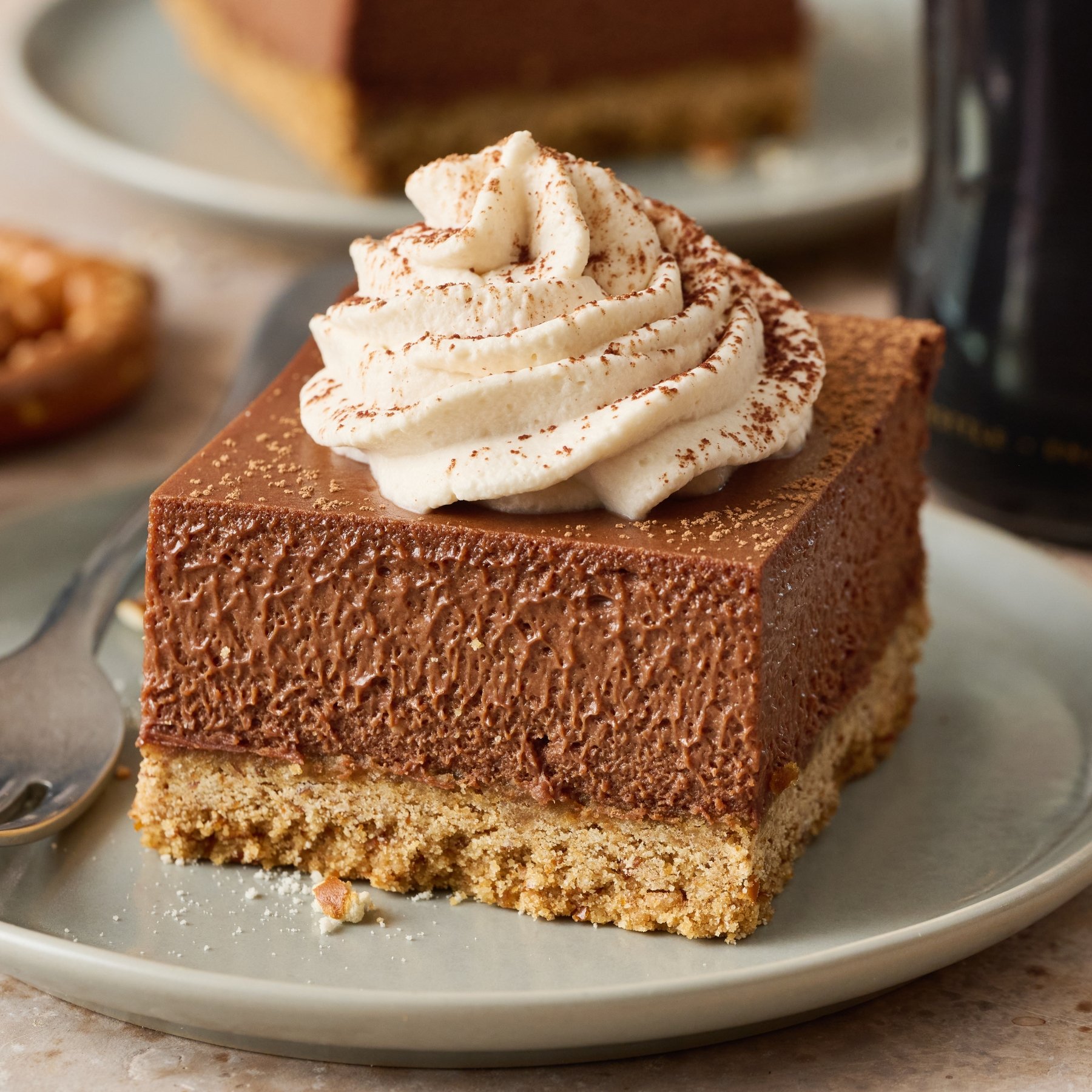 Chocolate Stout Cheesecake Bars