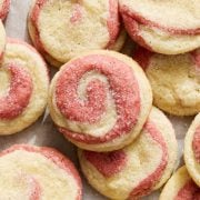 Strawberry Swirl Cookies