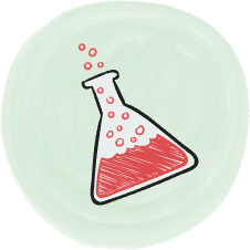 graphic of a beaker.