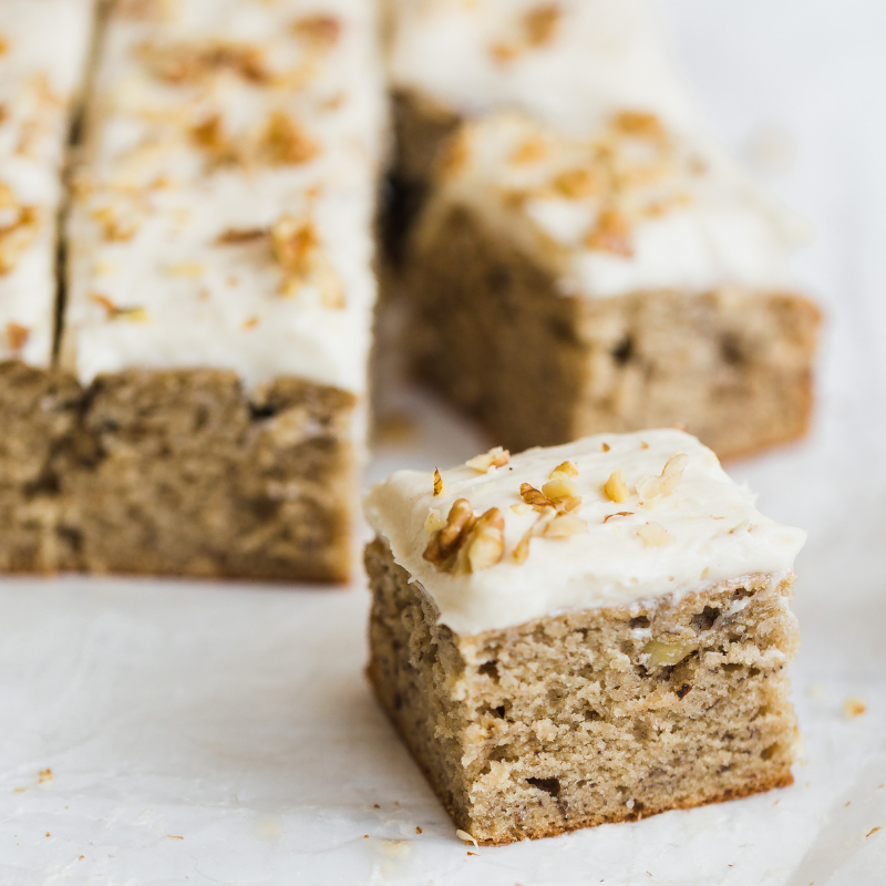 Banana Walnut Cake