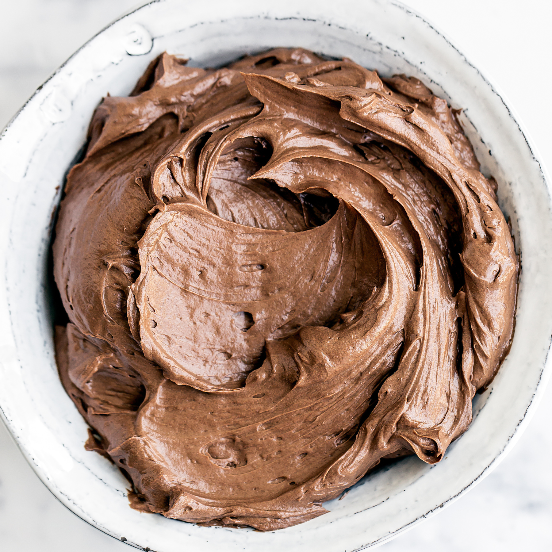 Chocolate Swiss Meringue Buttercream